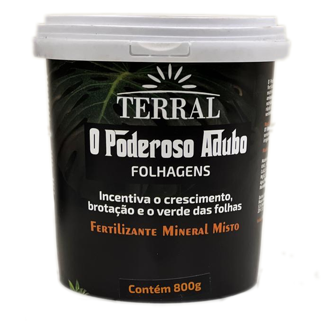 terral o poderoso adubo folhagens 800g